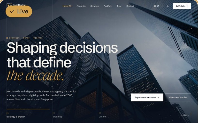Corporate Classic theme