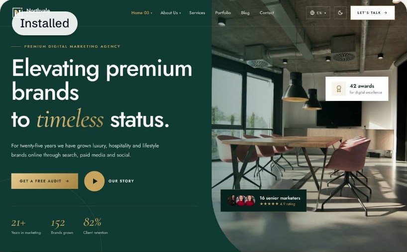 Luxury Advisory theme